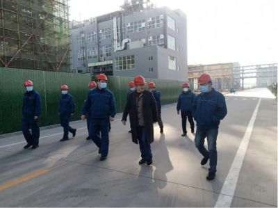 广东会gdh医药董事长邱家军视察指导山东广东会gdh药业项目建设